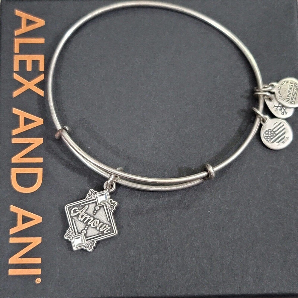 Alex and Ani Amor Charm Bracelet